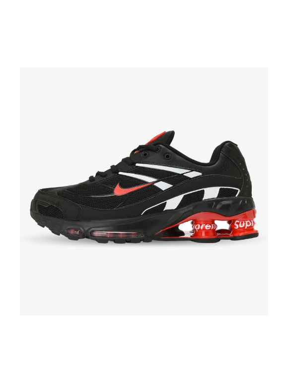 Nike Shox Ride 2 x Supreme Negras Rojas y Blancas