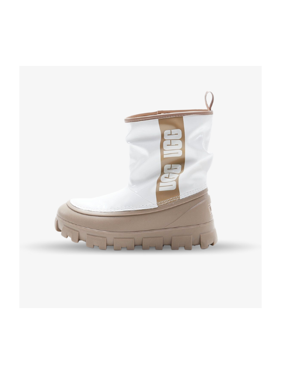 Botas UGG Classic Brellah Mini Blancas