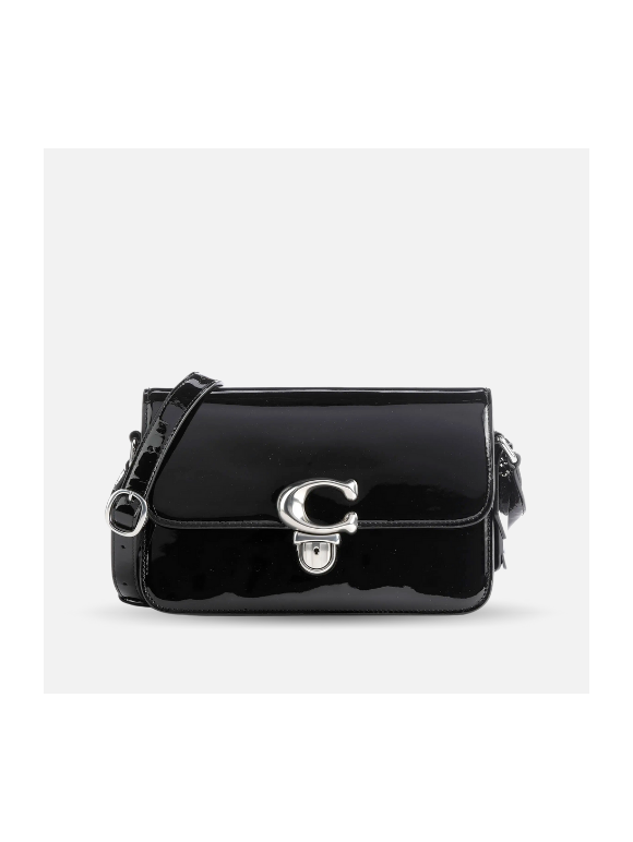 Bolso bandolera Coach studio baguette negro