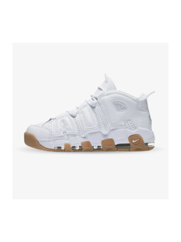 Air More Uptempo Blancas y Marrones