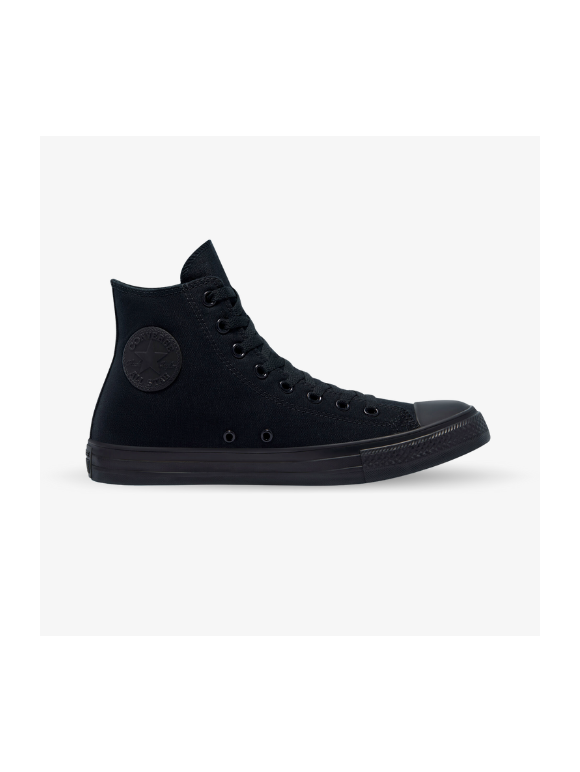 Converse negras enteras sale