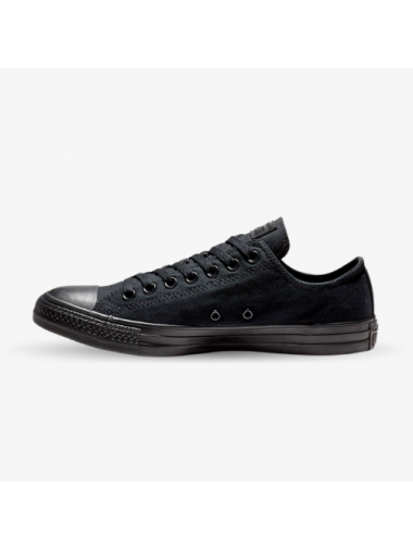 Converse negras shops enteras