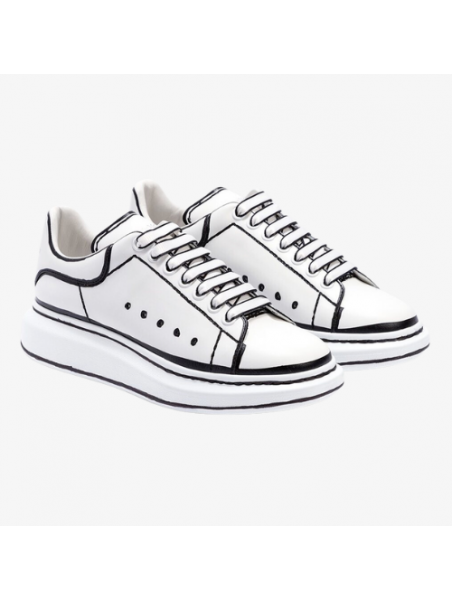 Alexander McQueen Blancas y Negras Outline