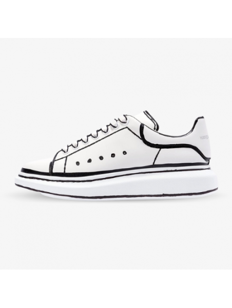 Alexander McQueen Blancas y Negras Outline