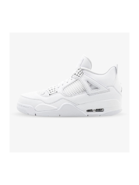 Air Jordan 4 Metalic Silver