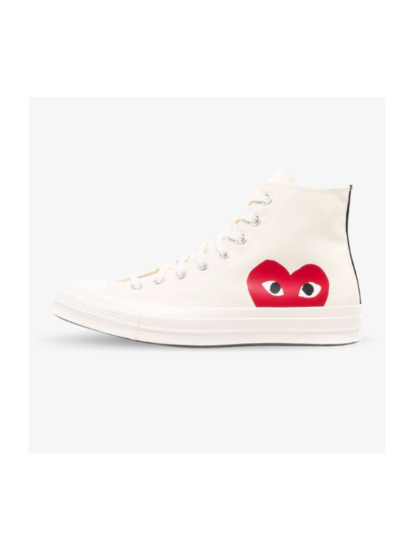 Converse Comme des Garçons altas beige