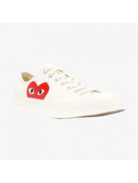 Converse Comme des Garçons bajas beige