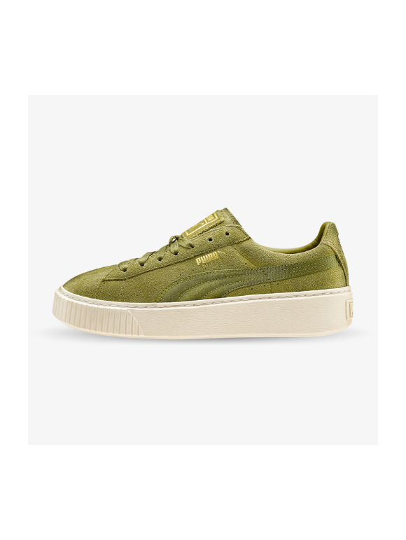 Puma Plataforma Suede Verdes