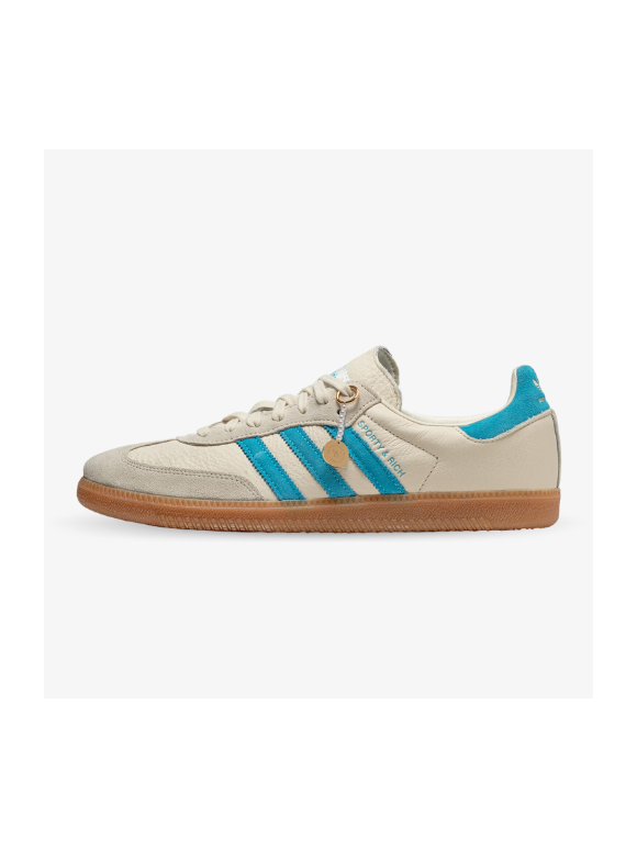 Samba x Sporty & Rich Beige y Azules