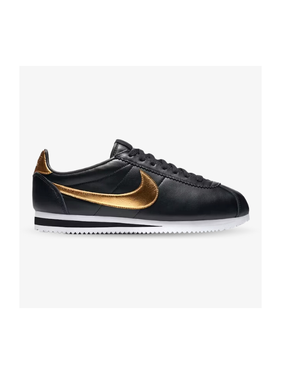 Nike cortez negras hombre deals