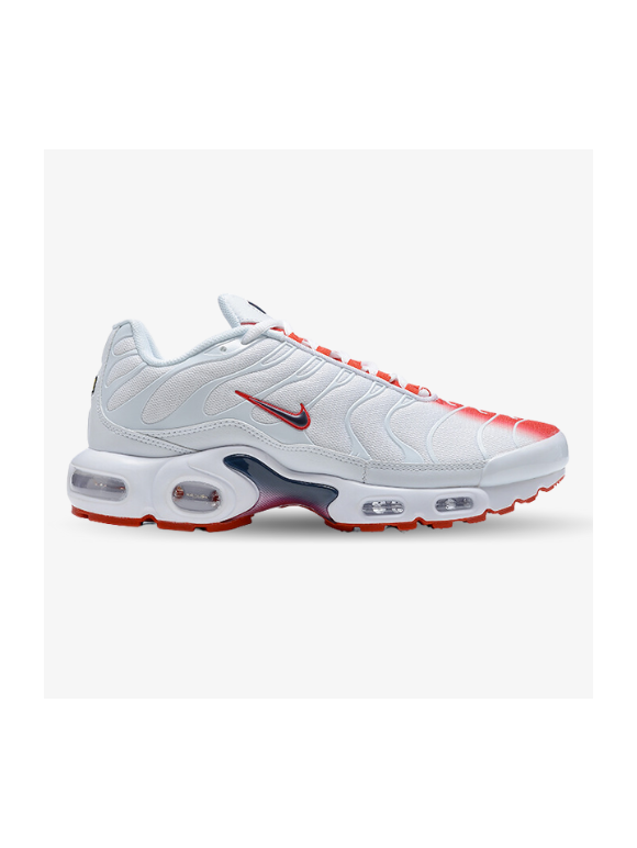 Nike Air Max Plus blancas y rojas