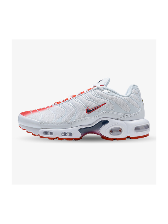 Nike Air Max Plus blancas y rojas