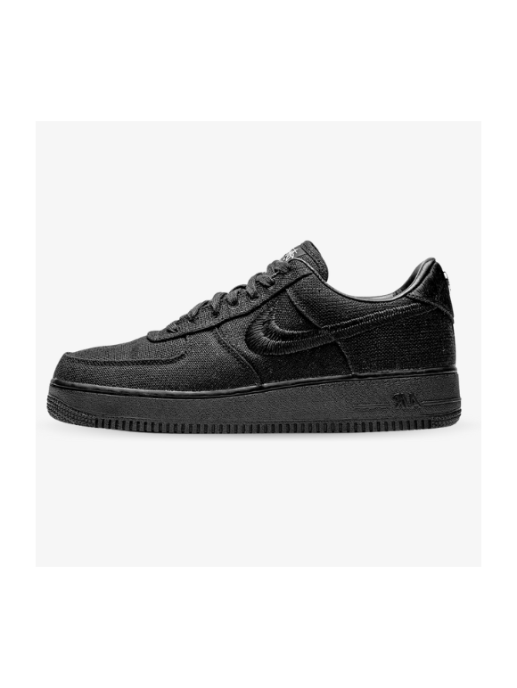 Nike Air Force One negras x Stussy