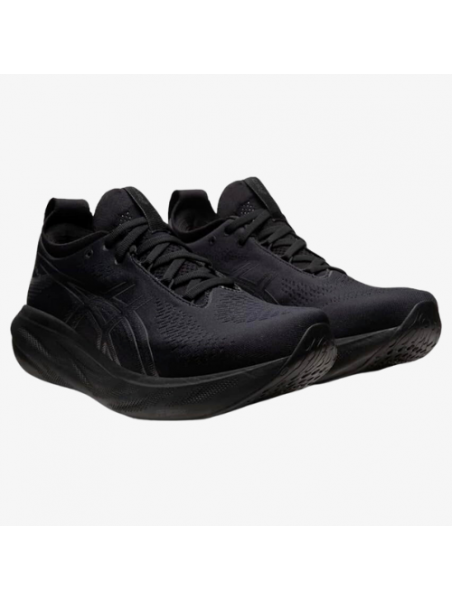Asics Gel-Nimbus 25 Negras Enteras