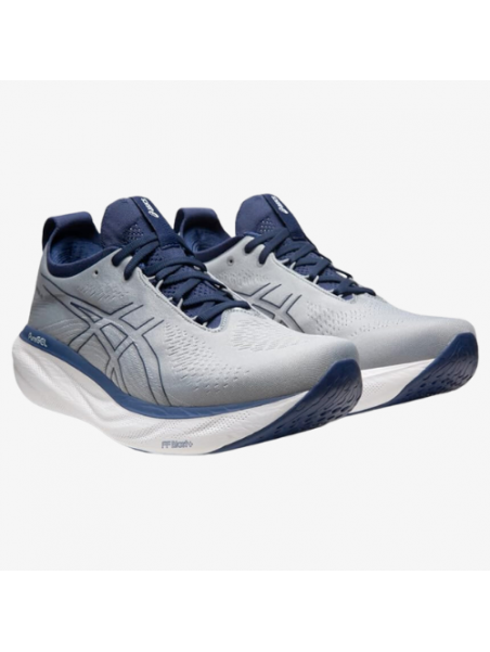 Gel-Nimbus 25 Grises y Azul Marino