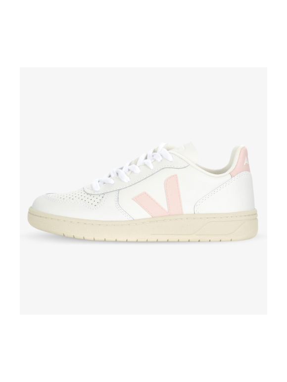 Veja V-10 Leather White Petale