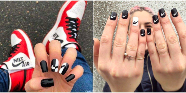 ¡Combina tu manicura con tus zapatillas!