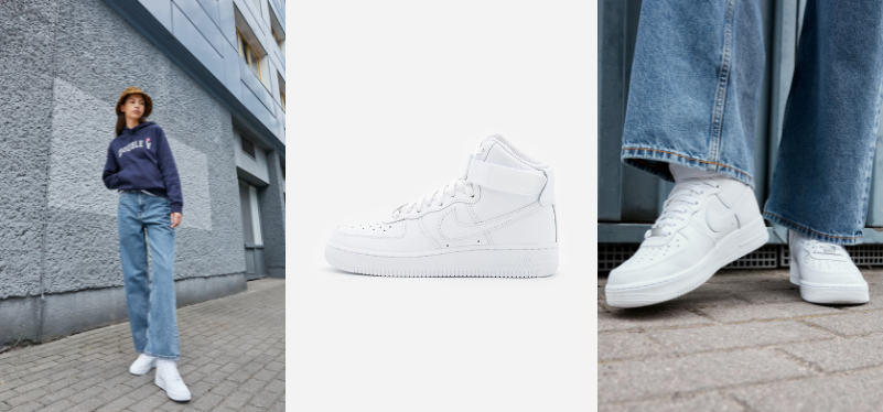 Nike Air Force 1 Blancas Altas: Elegancia, Estilo y Comodidad en un Solo Par