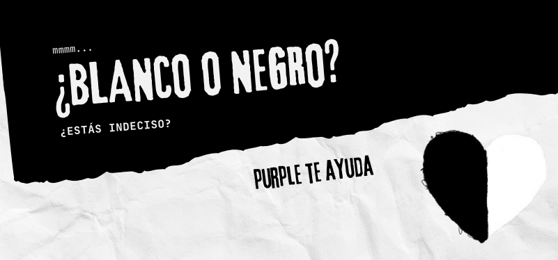 ¿Bambas blancas o negras?